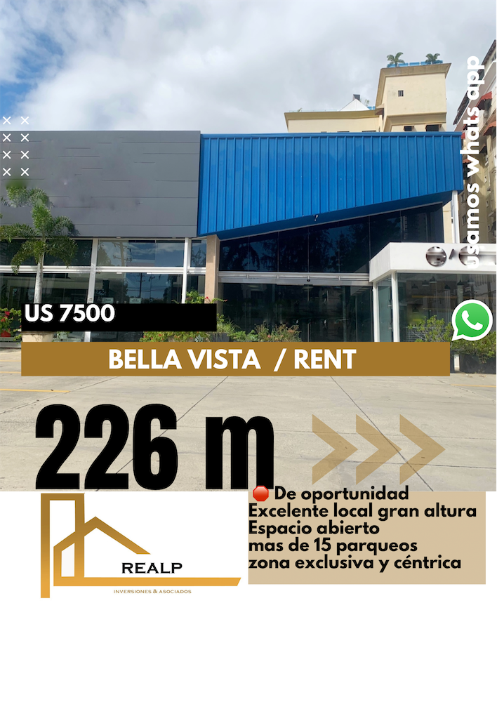 oficinas y locales comerciales - Local céntrico en zona exclusiva bella vista 0