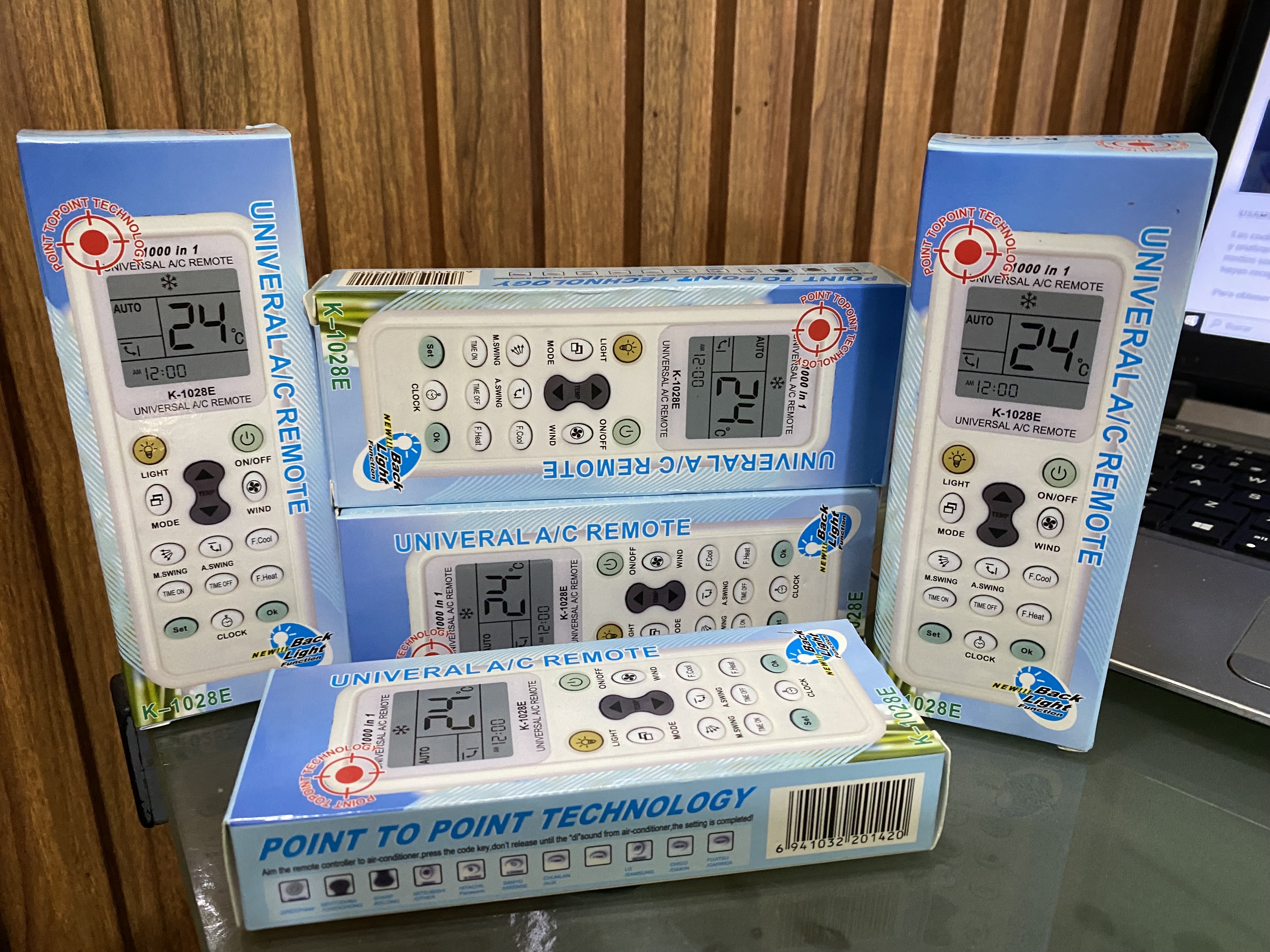 otros electronicos - control universal para aires acondicionados 
