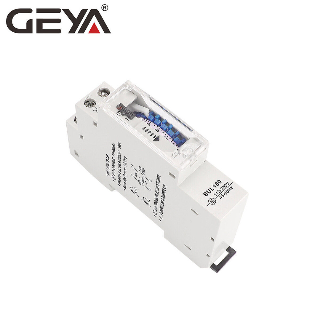 otros electronicos - Mechanical Timer relay Switch 96 times on/off Time Set Rang 15 Mins AC110-250V 1