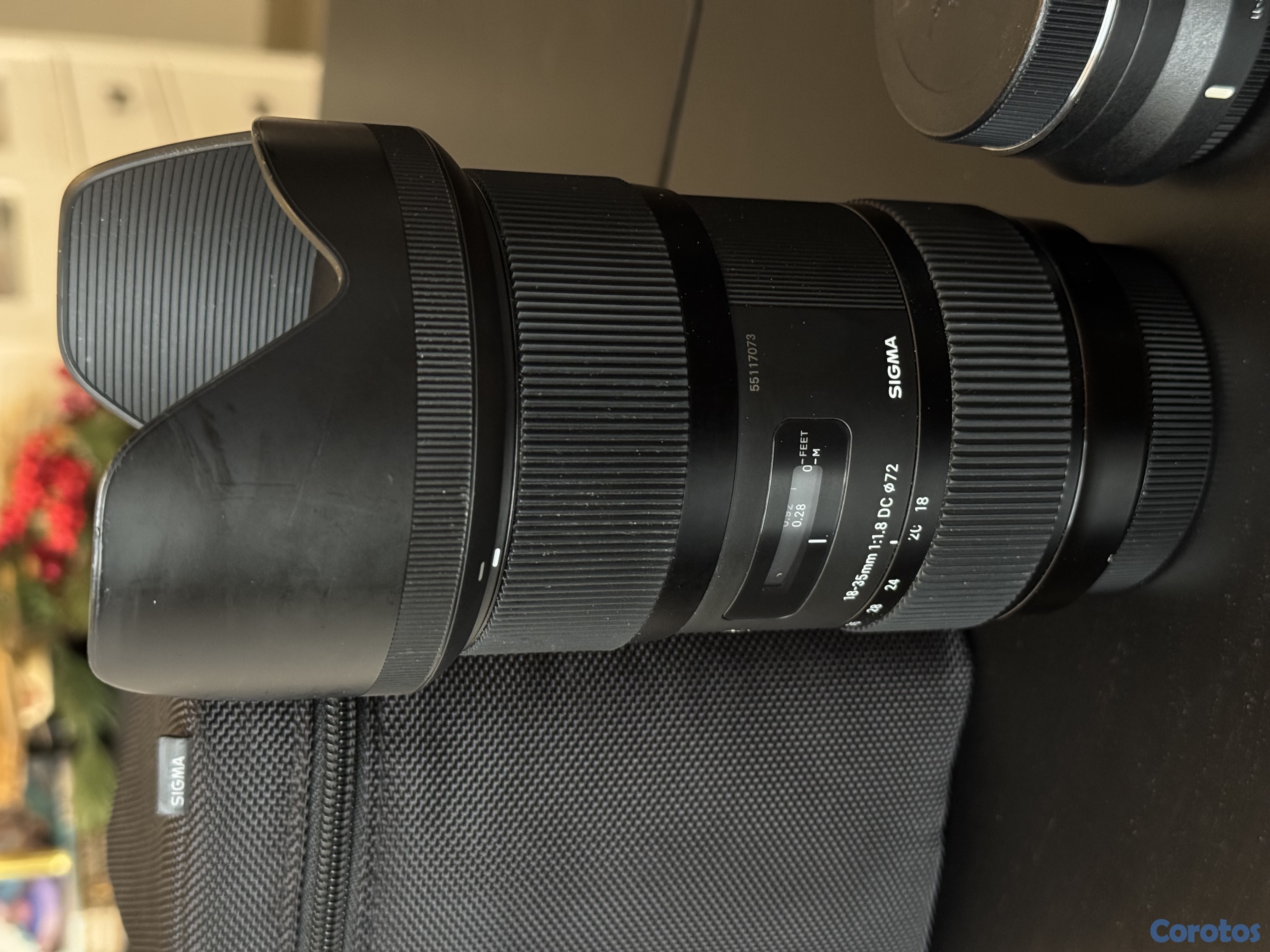 camaras y audio - Lente Sigma 18-35 1.8 Art APSC 2