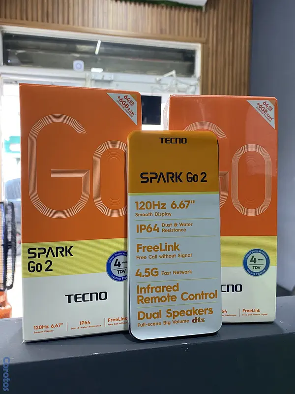 celulares y tabletas - Tecno sparck Go2 64GB  5