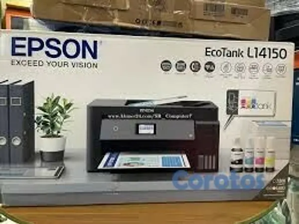 computadoras y laptops - MULTIFUNCIONAL EPSON IMPRESION 13X19 CON BOTELLA DE TINTA DE FABRICA,L14150 2