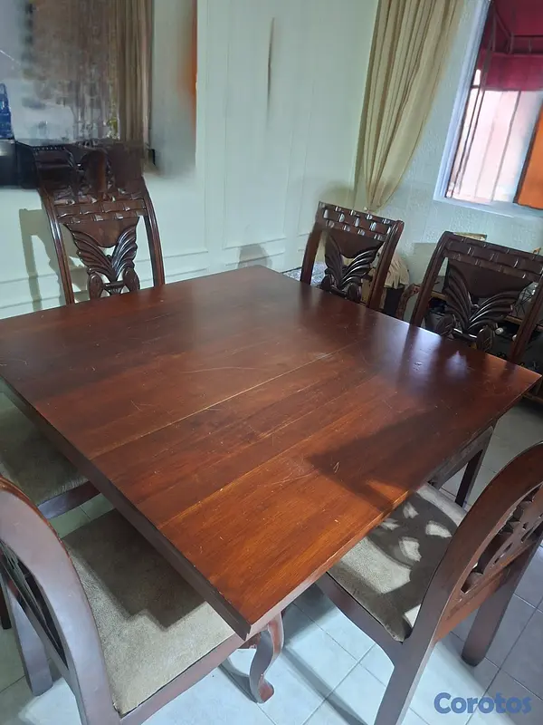 muebles y colchones - Juego de comedor 4