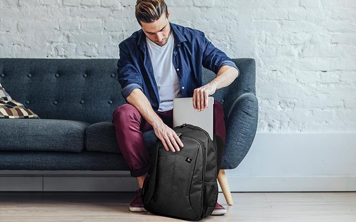 computadoras y laptops - BULTO DE NOTEBOOK, 15.6 Pulgadas , TIPO MOCHILA, NEGRO 2