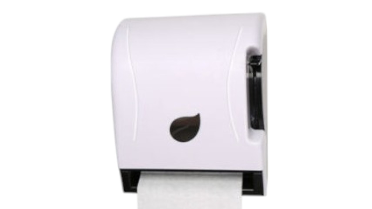 decoración y accesorios - DISPENSADOR PAPEL TOALLA BLANCO