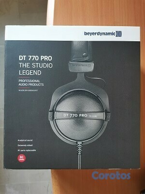 camaras y audio - Beyerdynamic DT 770 Pro 80 Ohms auriculares studio 6