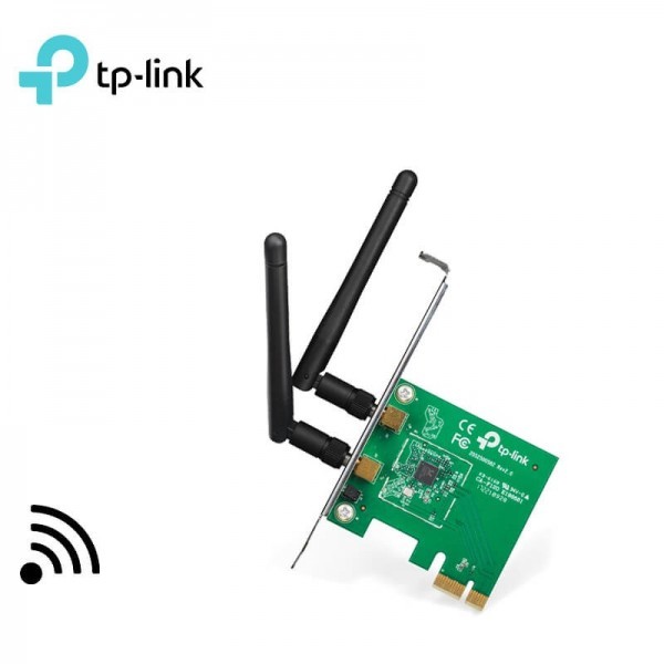 computadoras y laptops - TARJETA DE RED WIFI PCI-E TP-LINK TL-WN881ND, 2.4GHZ/300MBPS, 802.11B/G/N 1