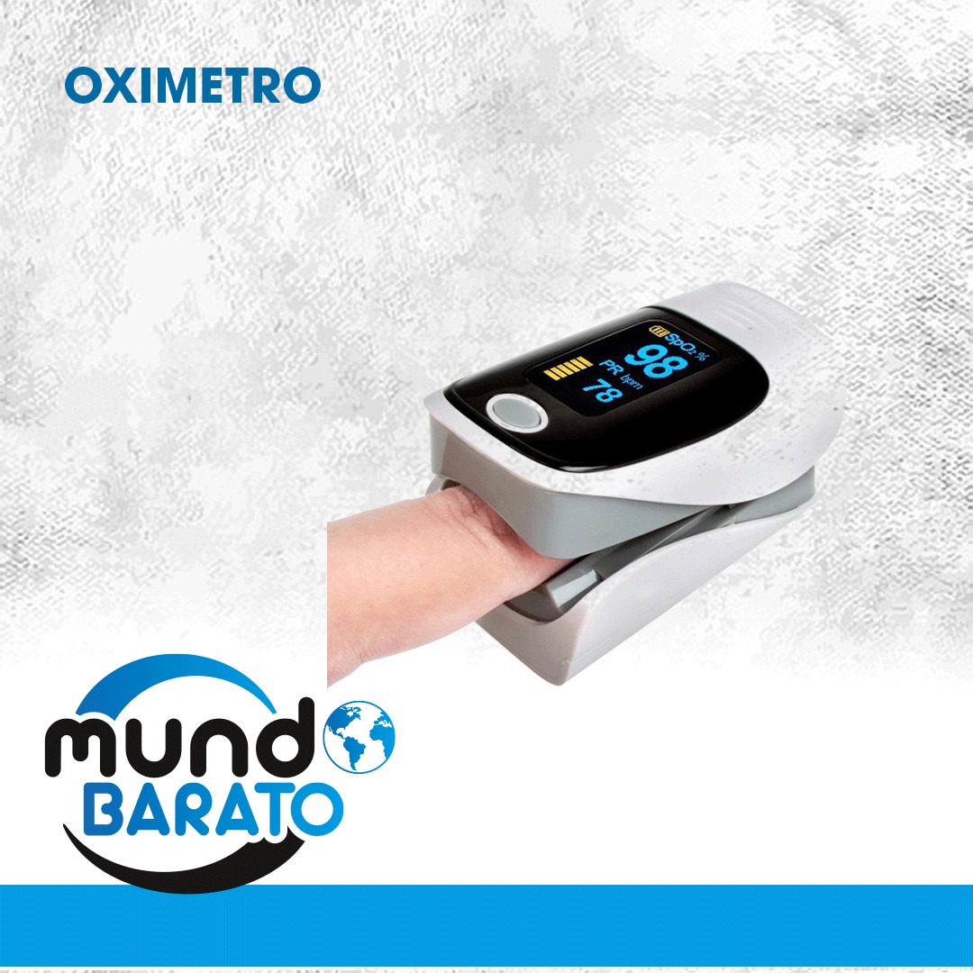 salud y belleza - Oximetro Pulsioximetro Monitor de Saturacion oxigeno en sangre
