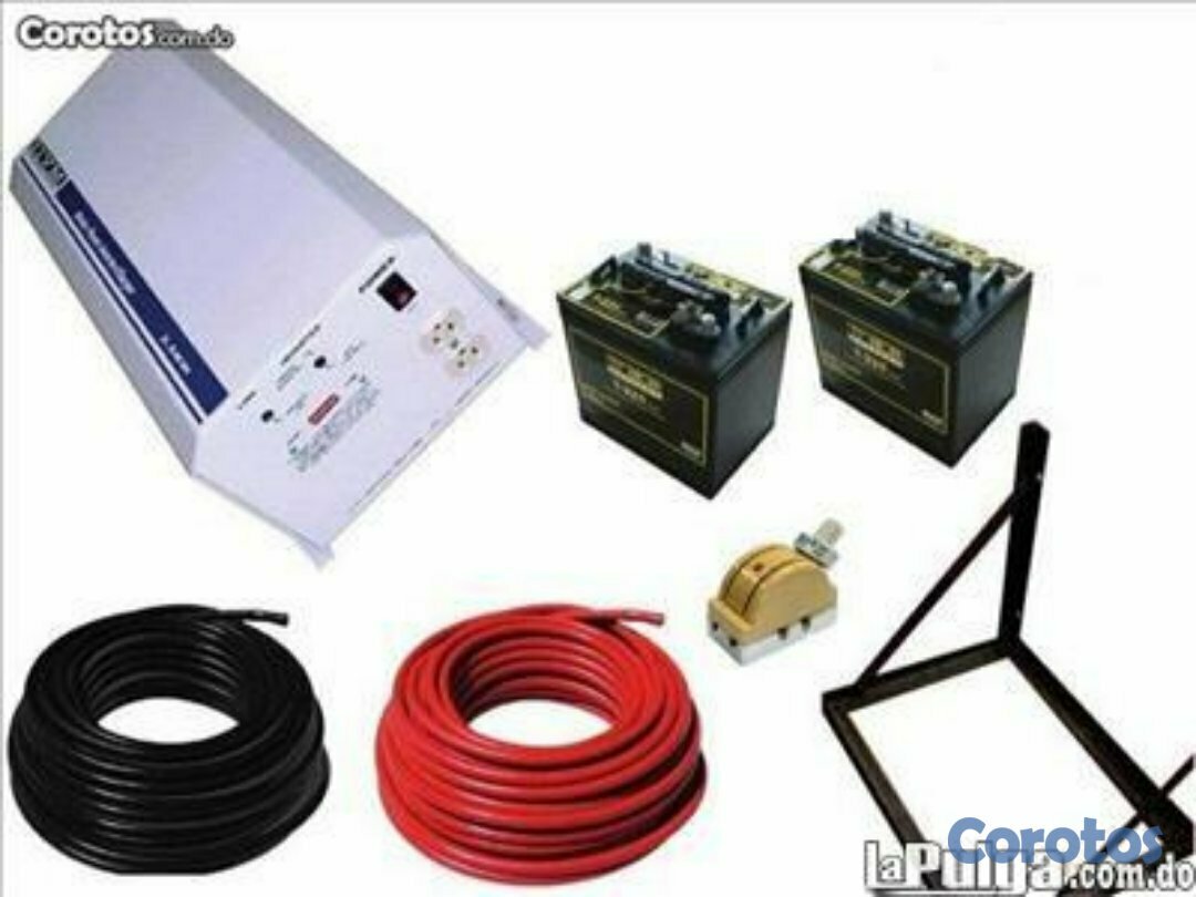 plantas e inversores - COMBO DE INVERSOR  + 2 BATERIAS OFERTA TIME LIMITADO