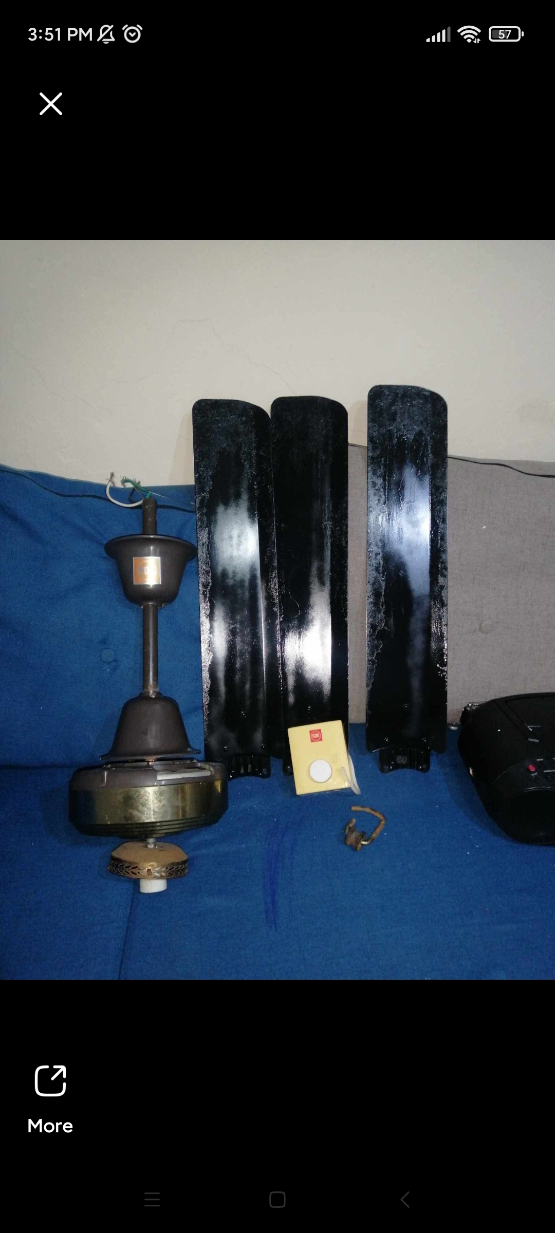 aires acondicionados y abanicos - Dos Abanicos KDK de techo a 1500 cada uno