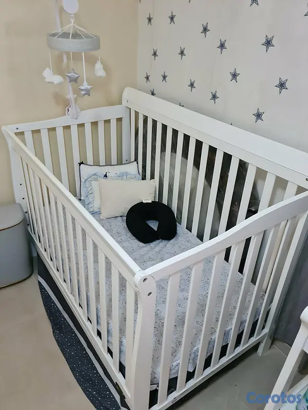 muebles - Cuna/cama más cambiador para bebé  4