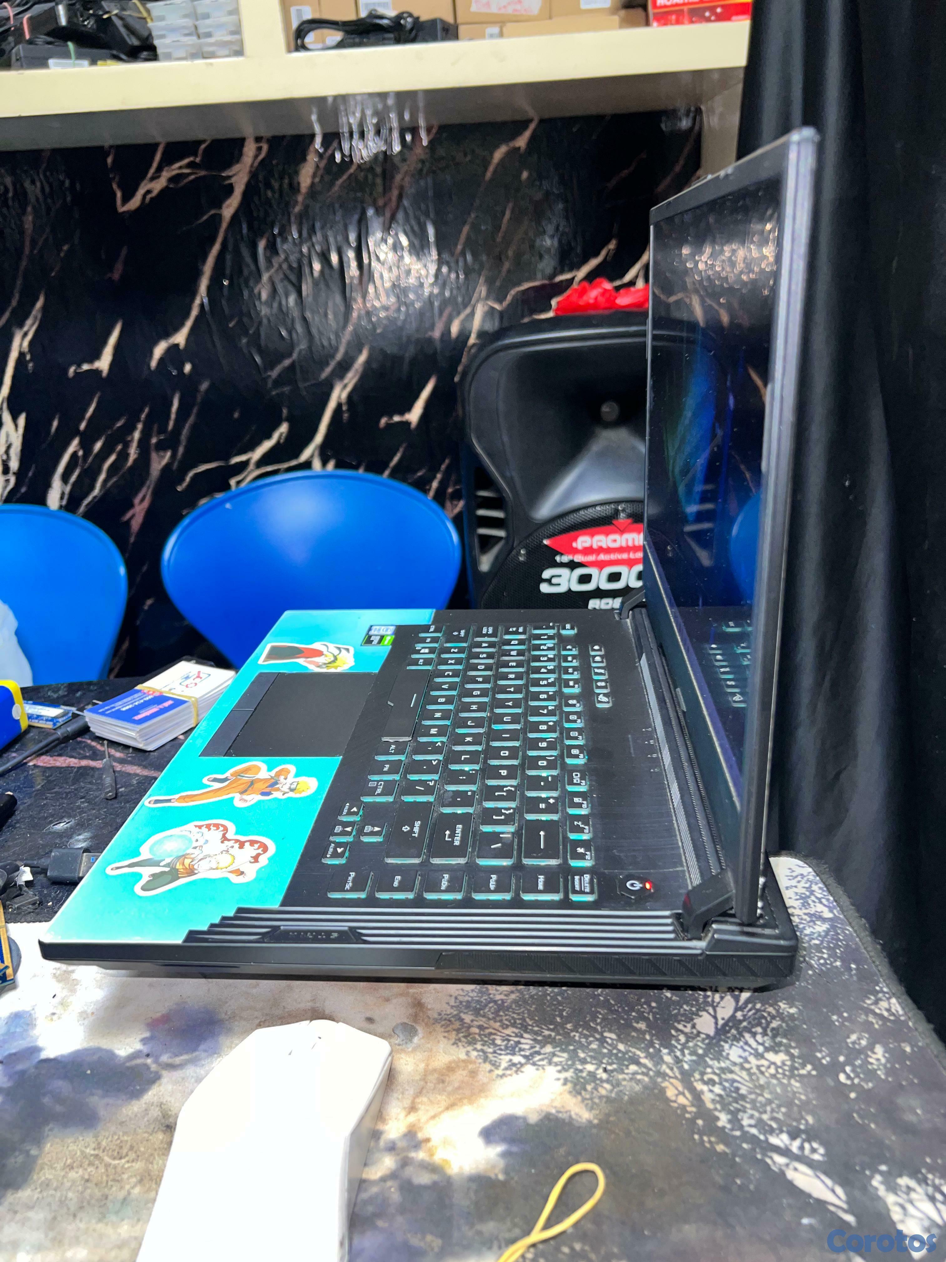 computadoras y laptops - Asus Rog Strix G531GT/ i7-9750H @2.60Ghz /16gb/NVI 7