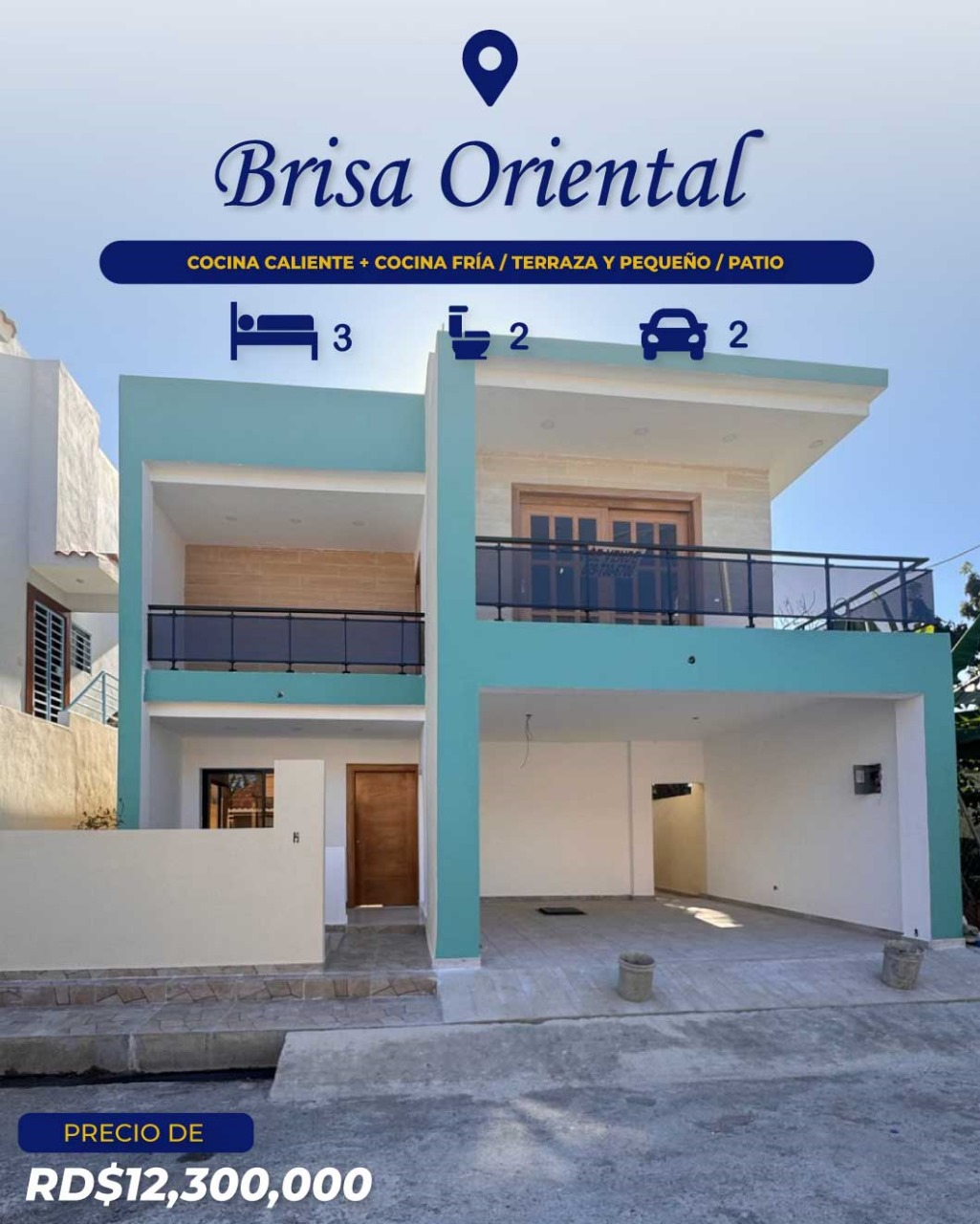 casas - Se Vende Casa Nueva a Estrenar Ubicada en Brisa Oriental  0