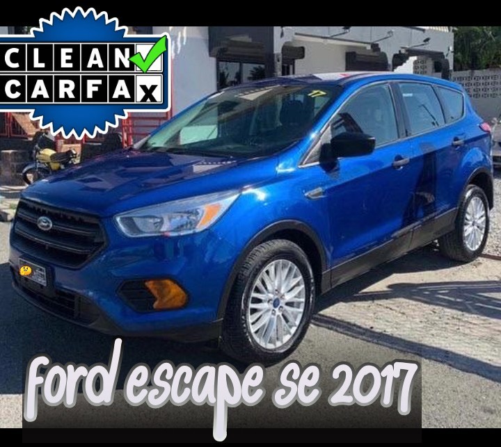 jeepetas y camionetas - FORD ESCAPE SE 2017 CLEAN CARFAX