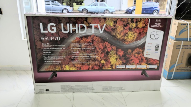 Oferta Black Friday Tv LG 65 UP70 Smart 4k, 1 año de garantía. Tienda física. 