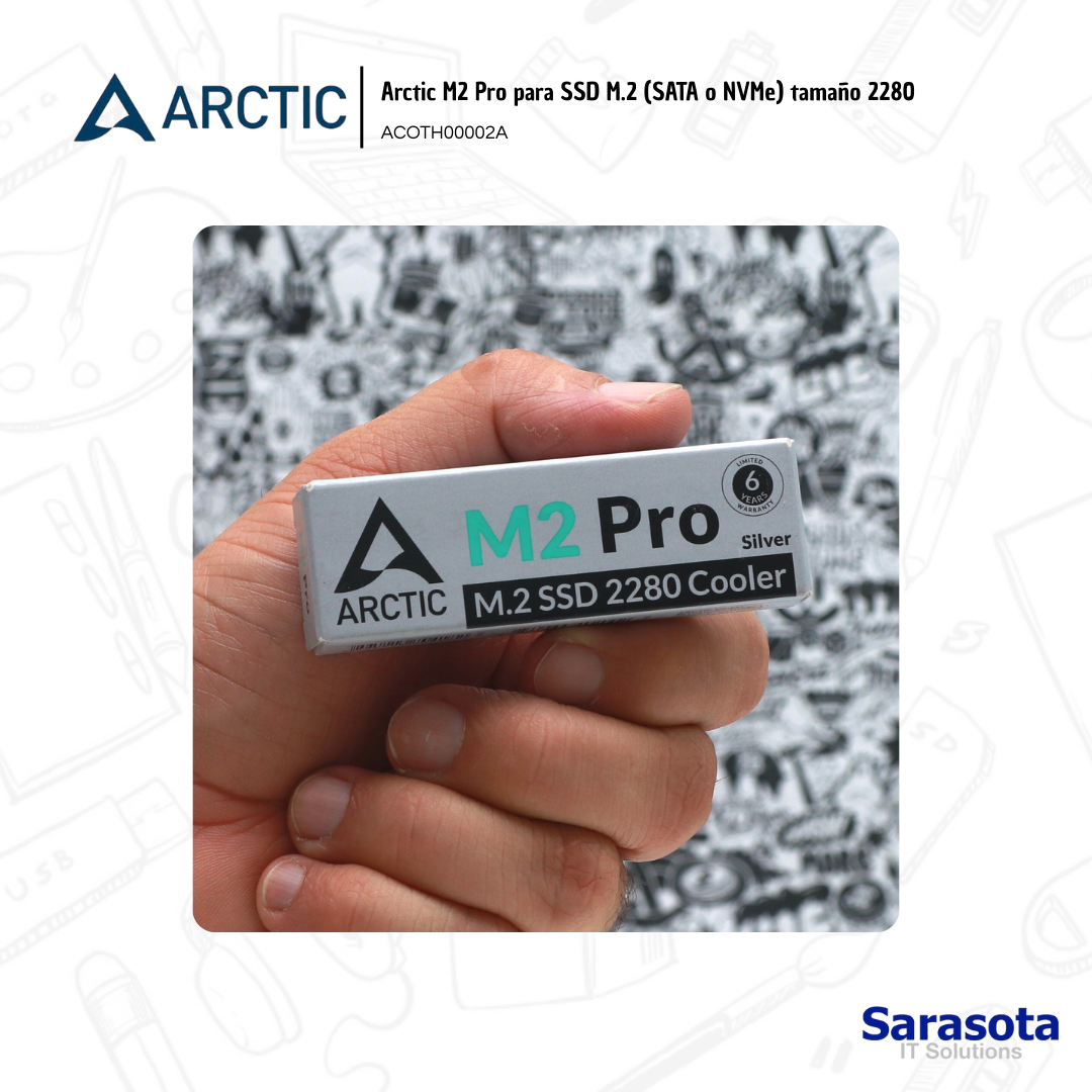 accesorios para electronica - Arctic M2 Pro Silver Disipador Térmico 2