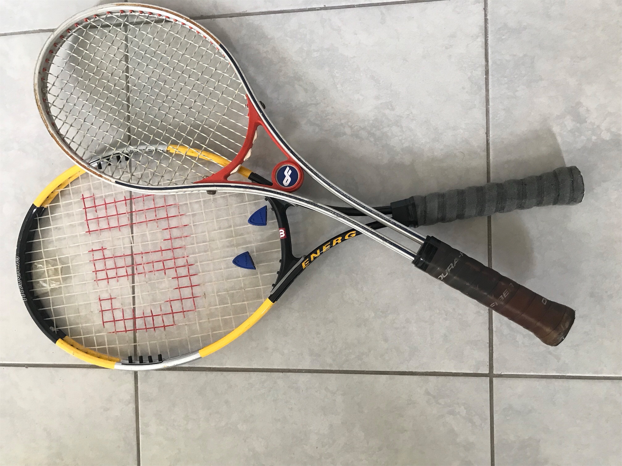 deportes - Raquetas de tenis Wilson y Duraflex en excelente estado. 2