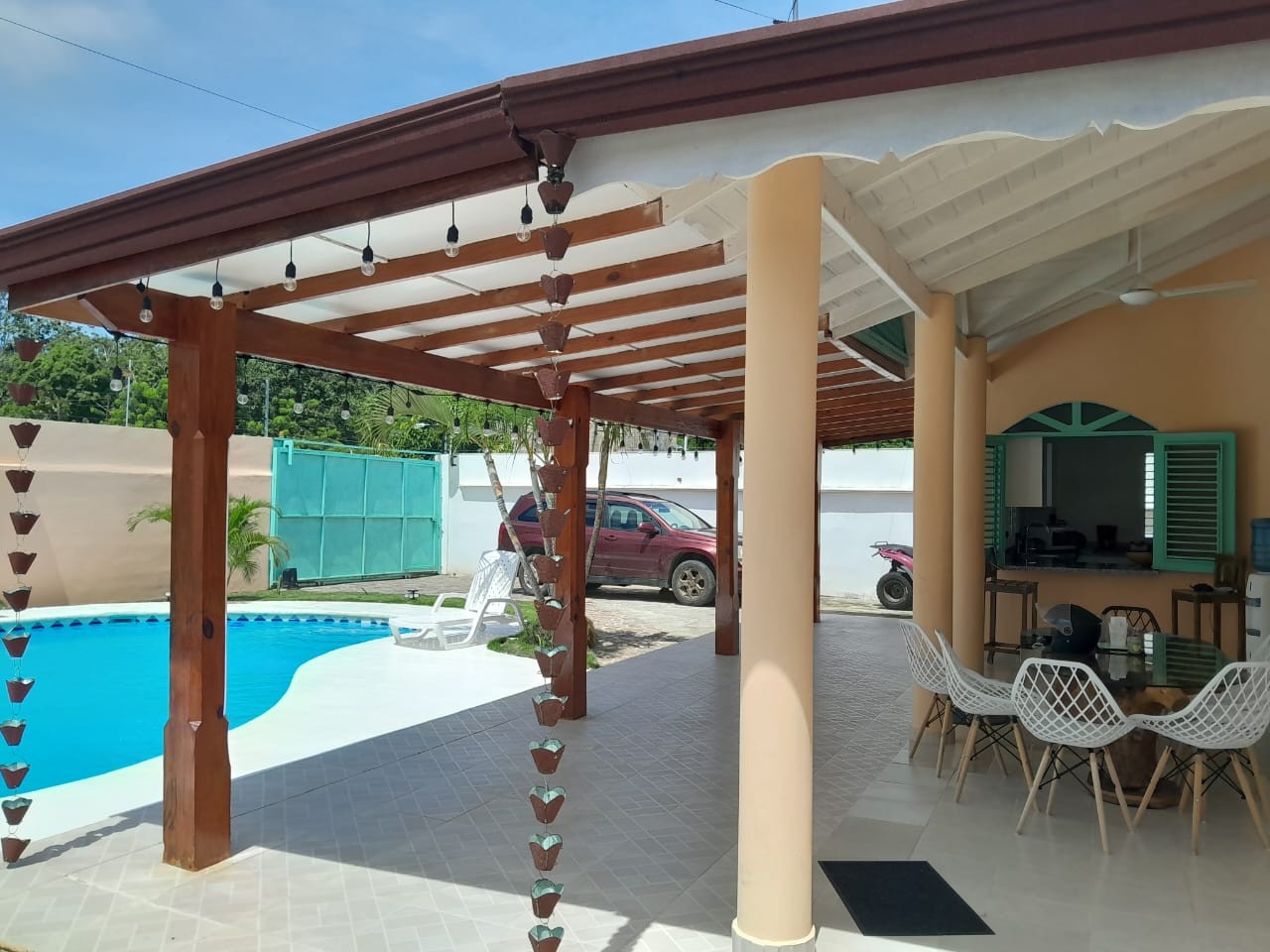 casas vacacionales y villas - Splendida villa  con piscina a El Limon -Las Terrenas 4
