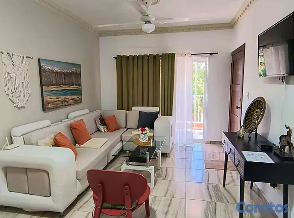 apartamentos - Apartamento amueblado en venta 2