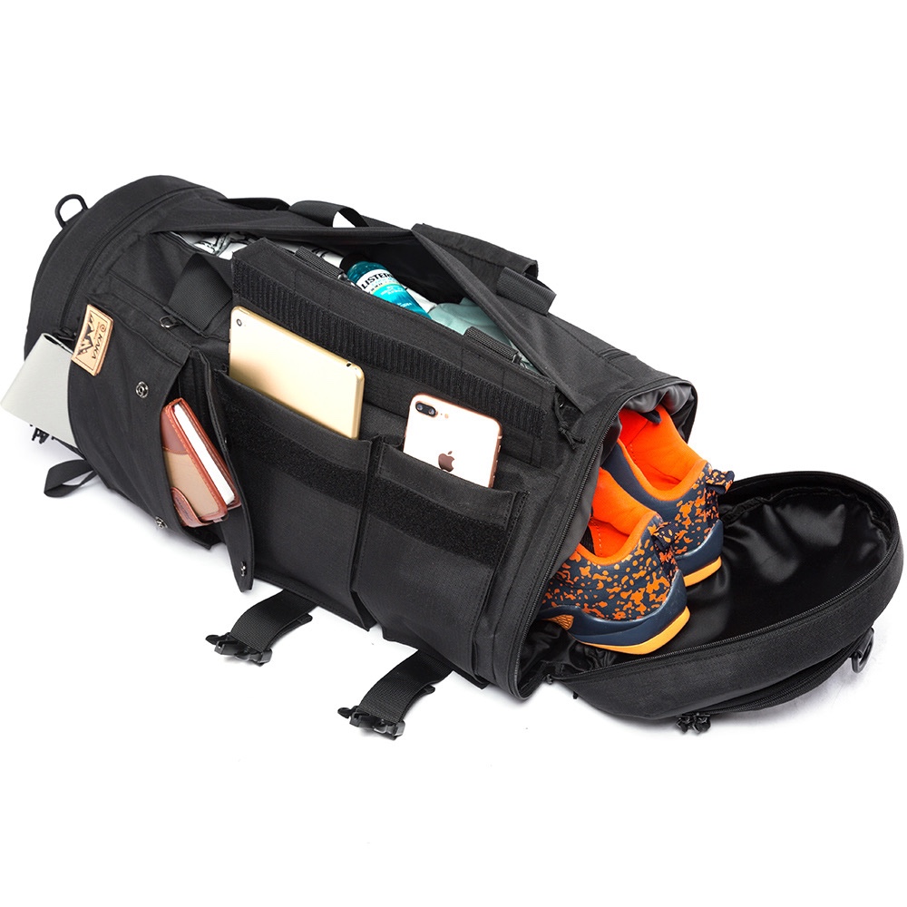 carteras y maletas - Bulto Viaje Expandible Versátil Compartimento Calzado Correas Ajustables   5