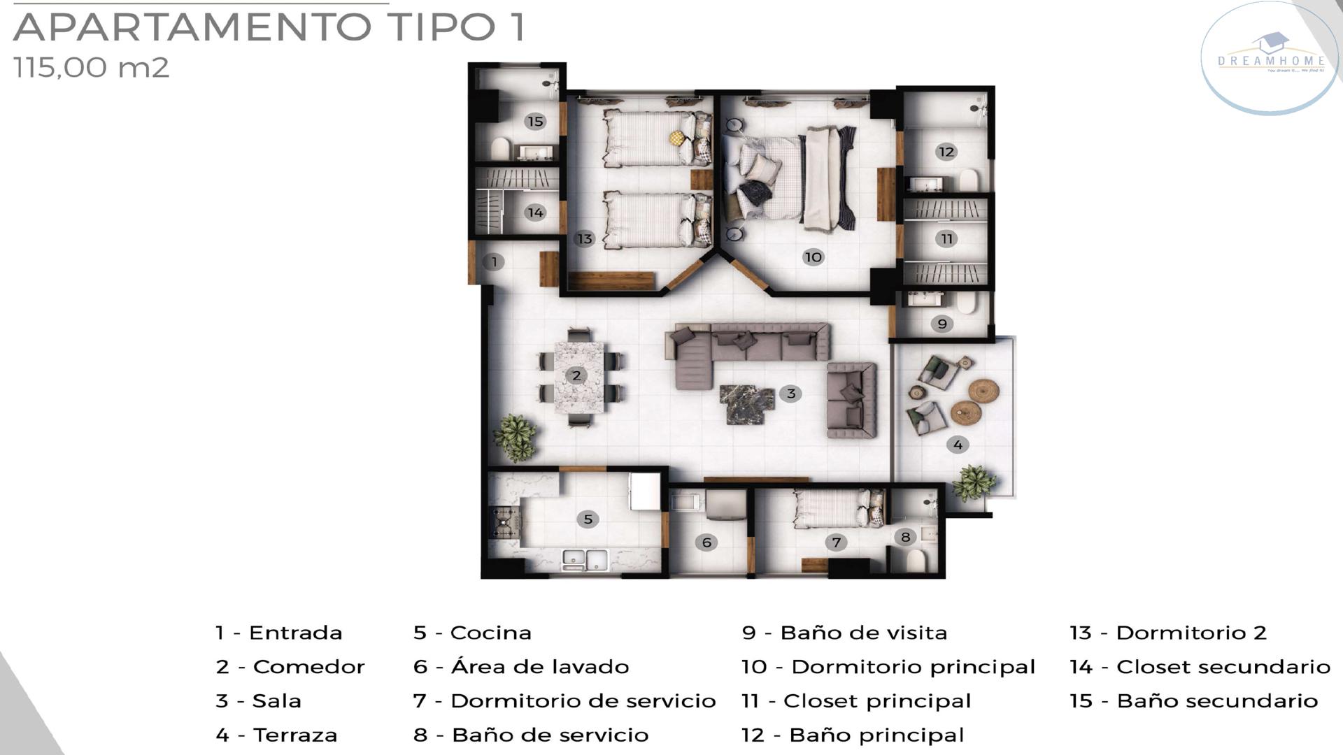 apartamentos - Proyecto de Apartamentos en Venta en el Centro de Serralles ID 3148 8