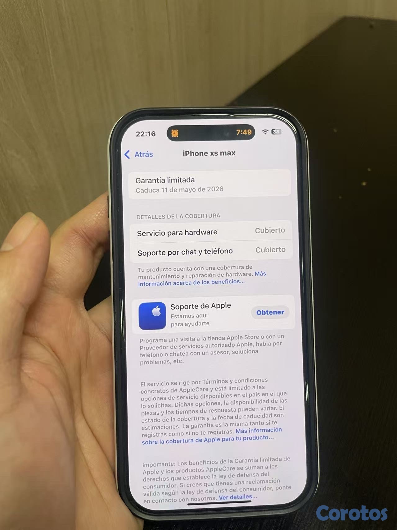 celulares y tabletas - iphone 16pro 128GB 3
