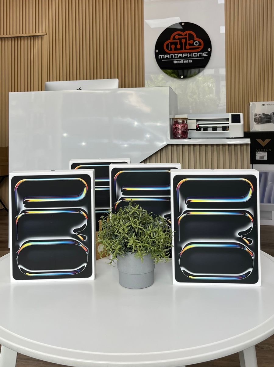 celulares y tabletas - iPad Pro 13” M4 256GB Nuevas Sellada Un Año De Garantía  3