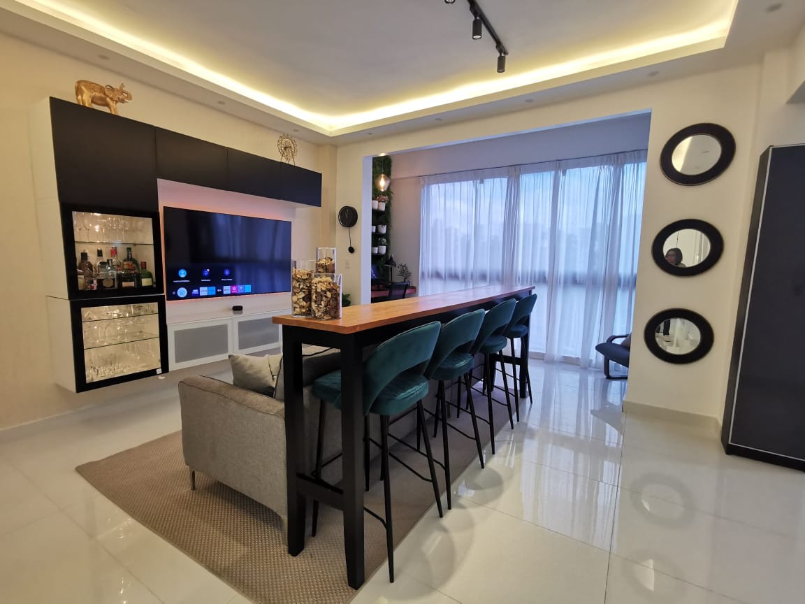 apartamentos - Apto amueblado en alquiler, Ens. Quisqueya US$650