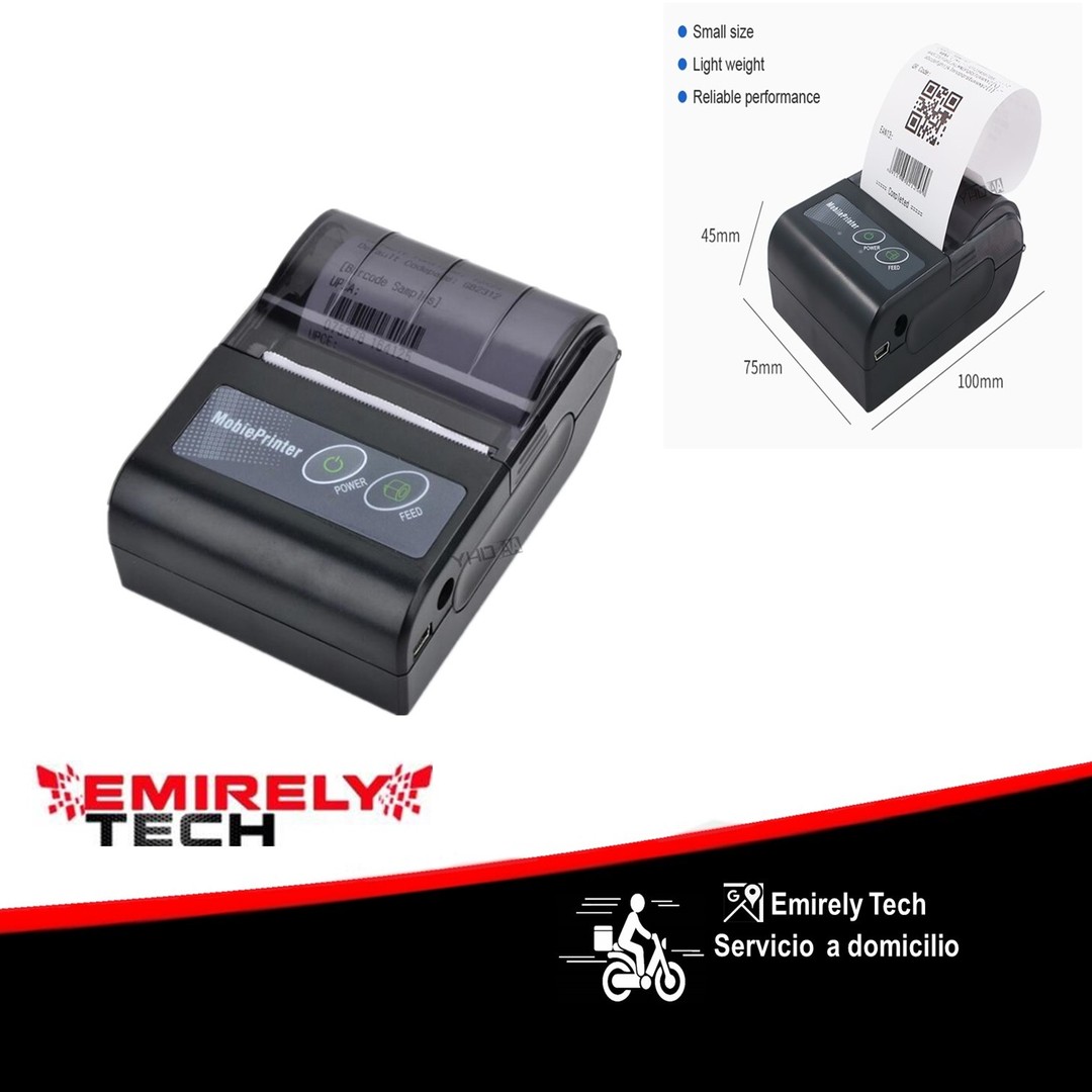 impresoras y scanners - Impresora termica bluetooth inalambrica