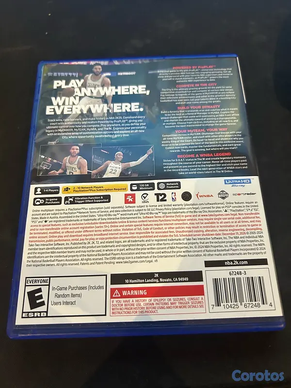 otros electronicos - juego nba2k25  2