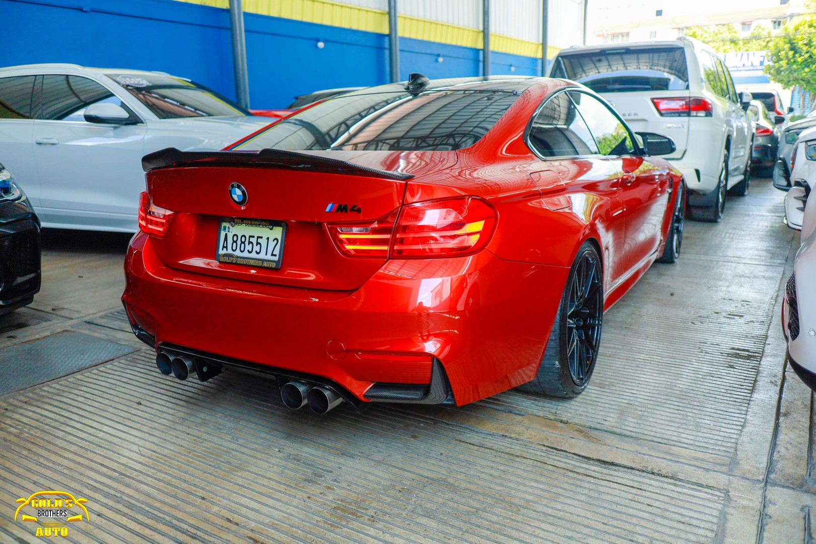 carros - BMW M4 2015 Clean Carfax Rojo
 4