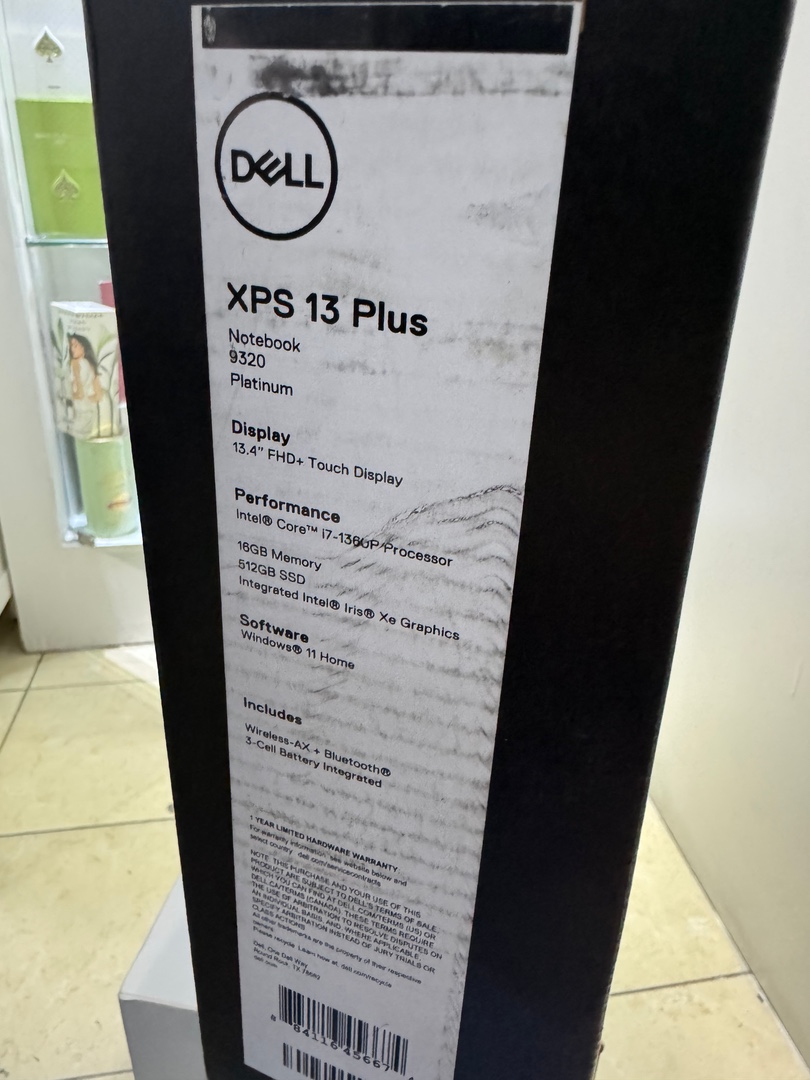 computadoras y laptops - PC Laptop Dell XPS 13 Plus 13 Inch |i7|512GB SSD|16GB RAM,Xe Graphics RD$ 78,500 2