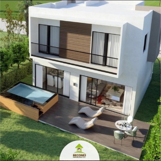 casas vacacionales y villas - 4 Villas Disponibles A 5 Minutos De Playa En Punta cana.