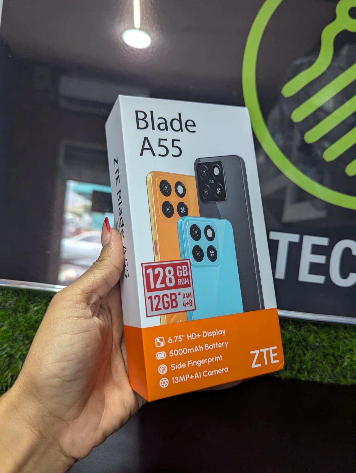 celulares y tabletas - ZTE A55 128GB dual sim  3