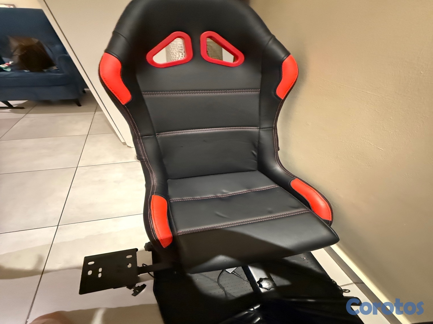 muebles y colchones - Vendo silla para jugar videojuegos juegos con guía para manejar 2