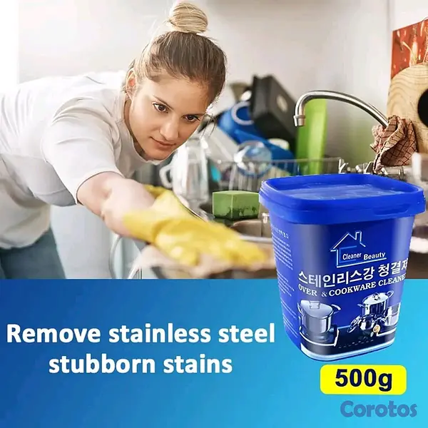 cocina - ✨🧽 QUITA ÓXIDO MULTIUSO PARA OLLAS Y ACERO INOXIDABLE 🧽✨ 3