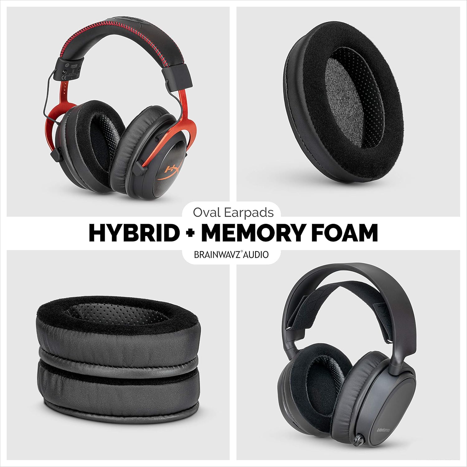 camaras y audio - Almohadillas Ovaladas Brainwavz para auriculares 10