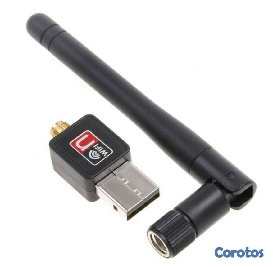accesorios para electronica - Adaptador USB Wifi con antena para mayor alcance