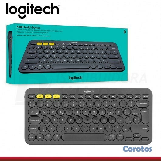 computadoras y laptops - TECLADO LOGITECH MULTI-DISPOSITIVO K380 , BLUETOOTH CLASSIC 3.0 1