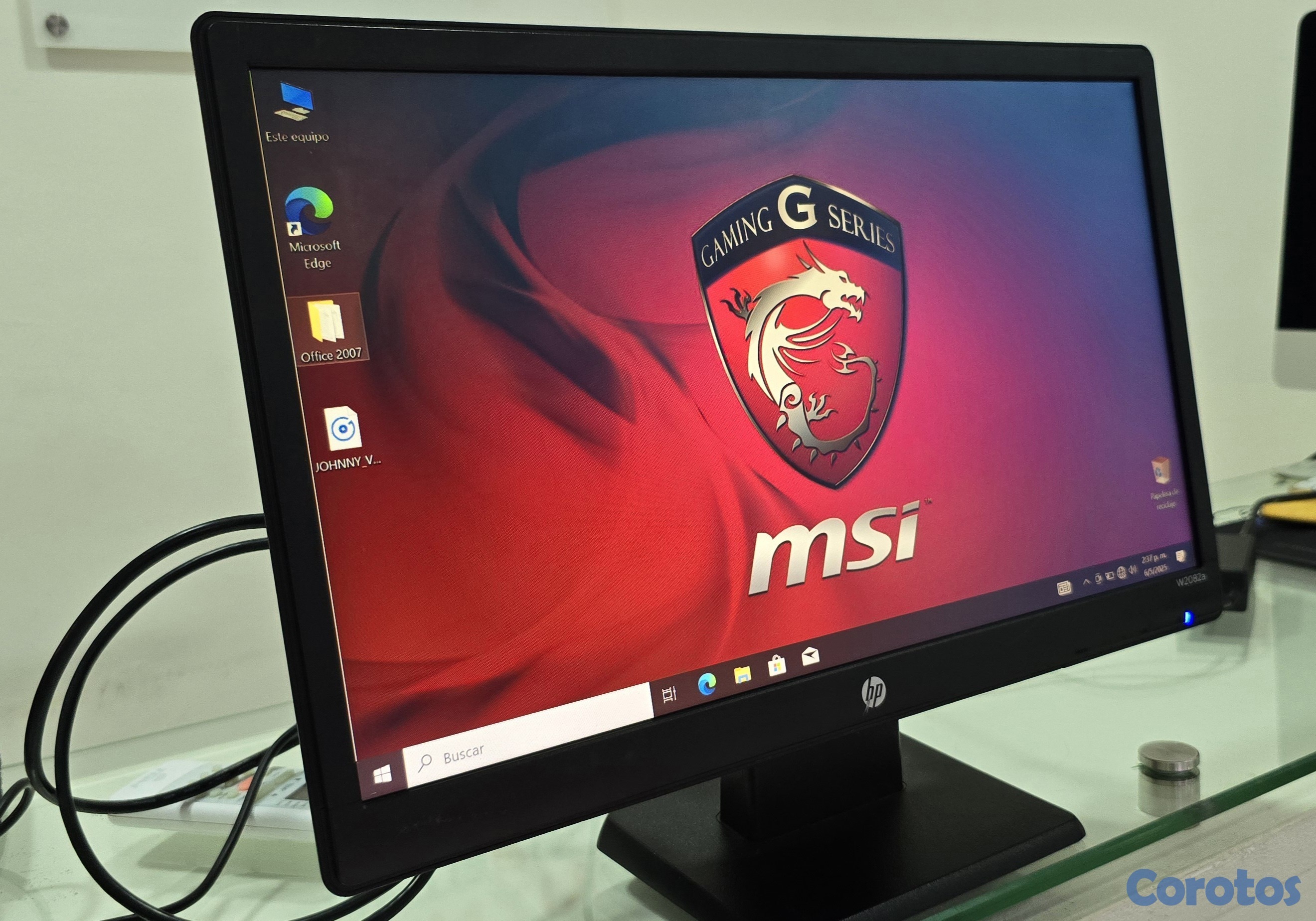 computadoras y laptops - Monitor hp 22 y 24 Pulg full 1080p HDMI  1