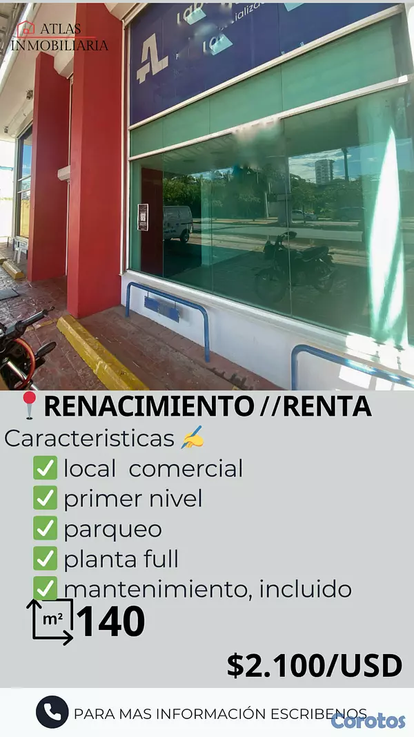 oficinas y locales comerciales - se alquila local  2