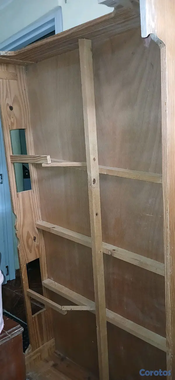 muebles y colchones - Base de Cama Twin en Madera 6