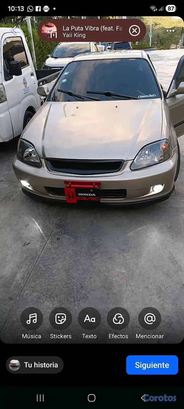 carros - civic 2000 sin detalle todo nitido estoy en sancritobal solo interesado LX ameri 11