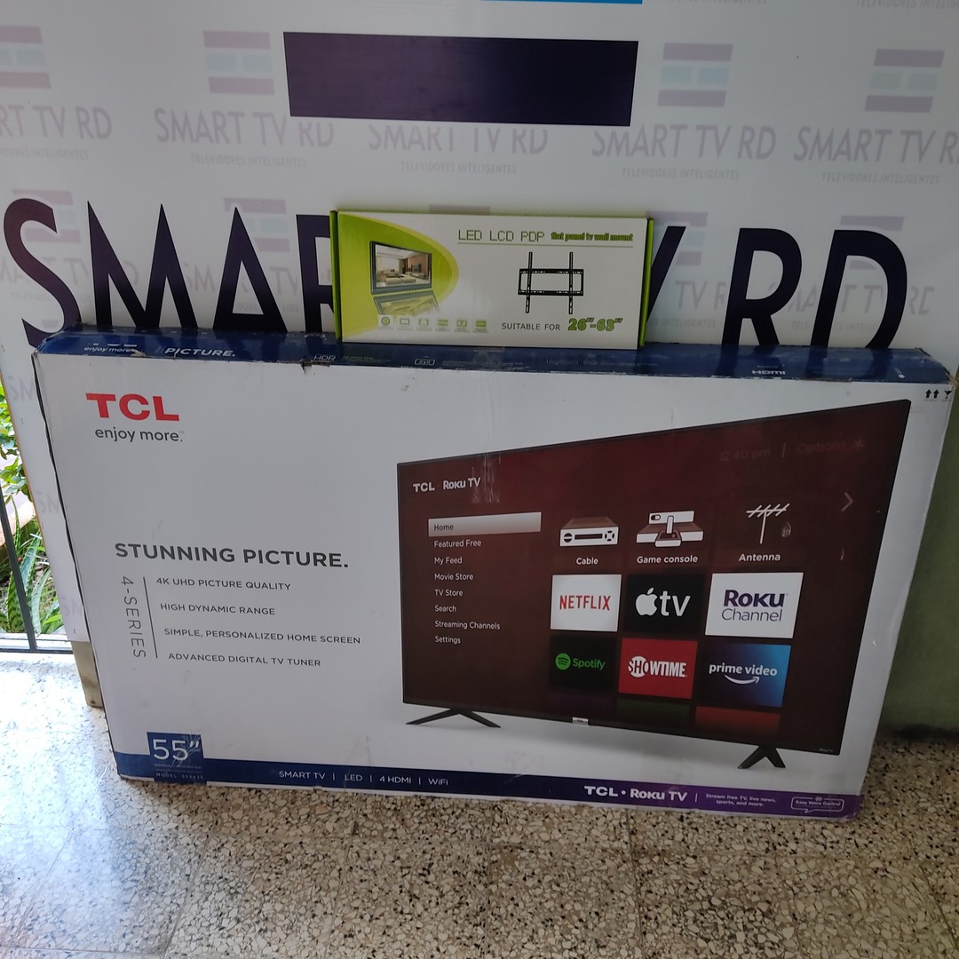 tv - TCL Smart tv 55 Pulgadas 4K