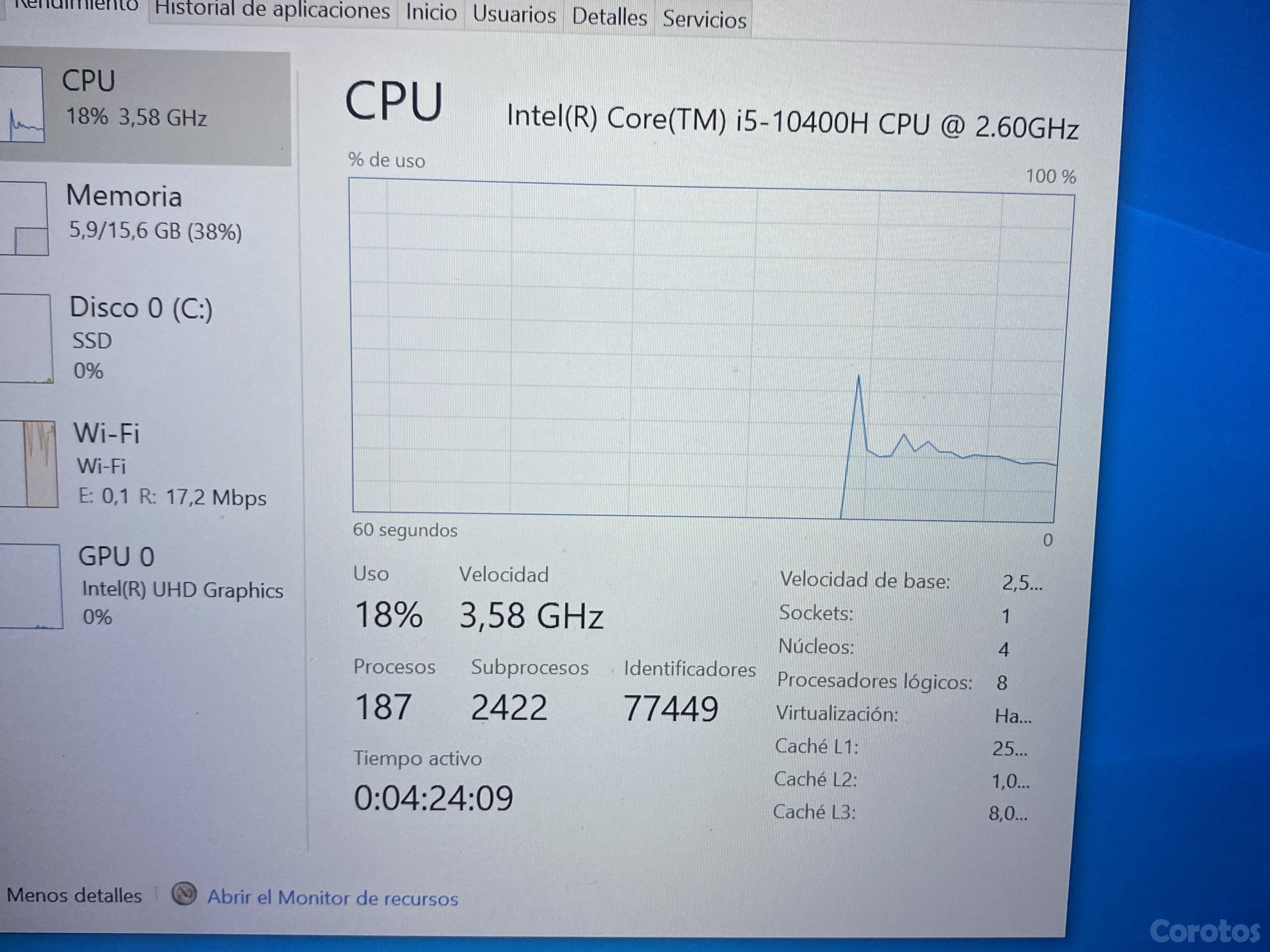 computadoras y laptops - Dell Latitude 5411 i5-10ma gen 14” 5