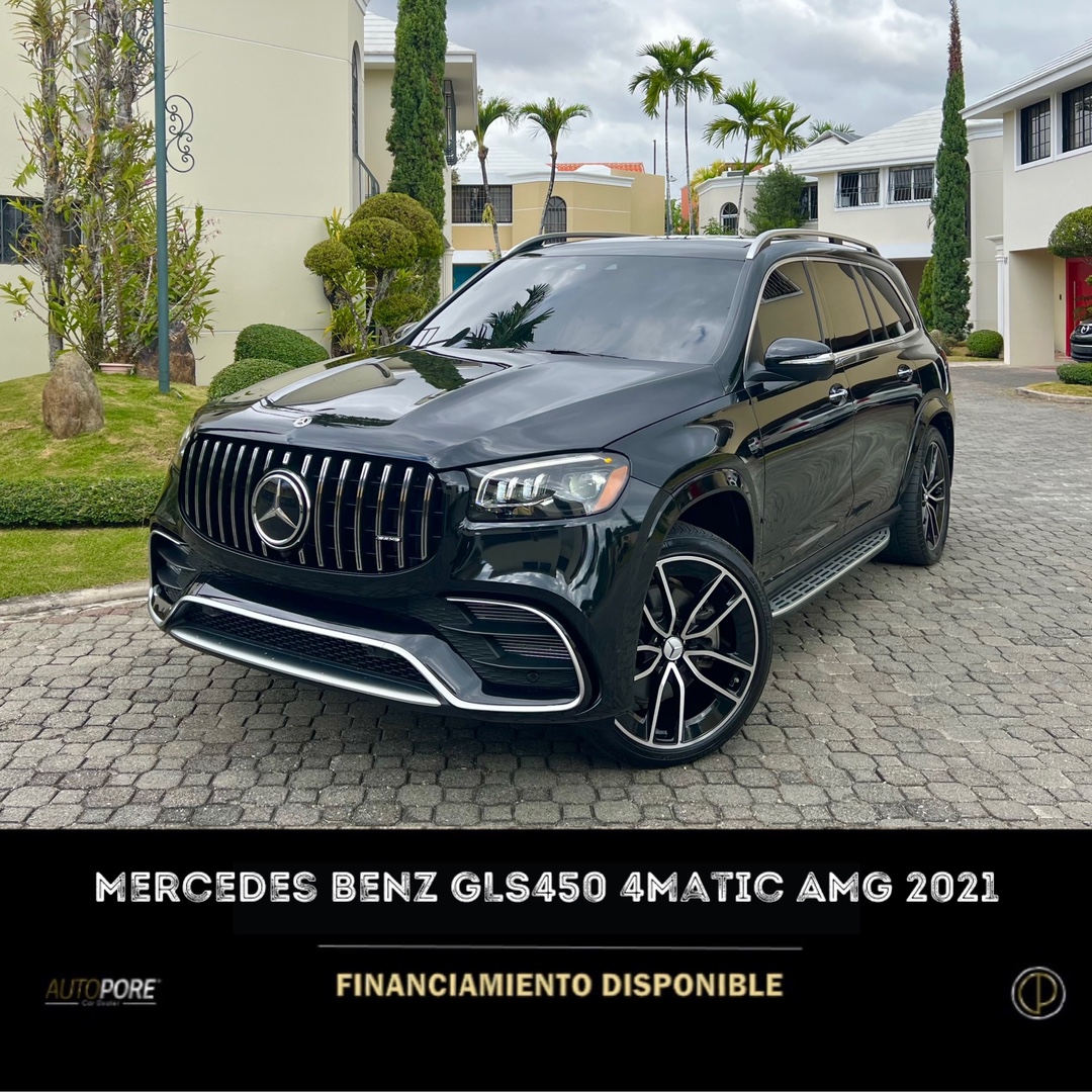 jeepetas y camionetas - Mercedes Benz GLS450 4Matic AMG 2021 - CLEAN CARFAX RECIÉN IMPORTADA