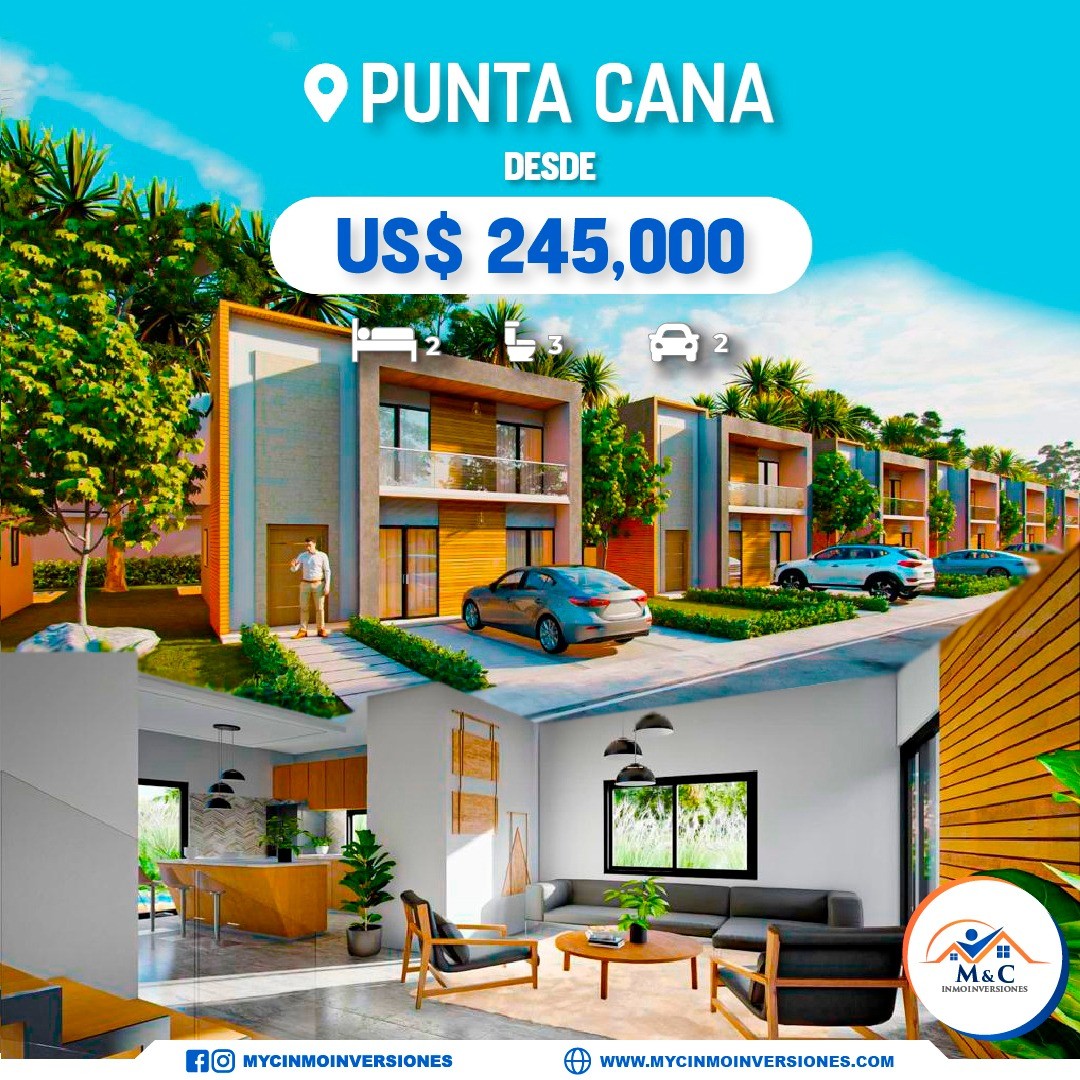 apartamentos - EXCLUSIVAS Y LUJOSAS VILLAS UBICADAS EN PUNTA CANA EN VENTA