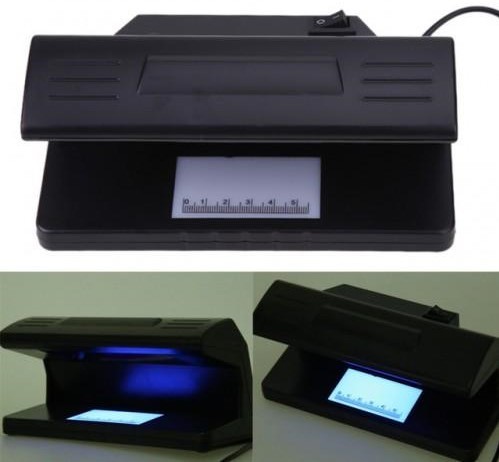 otros electronicos - Probador Detector De Billetes dinero Falso Maquina Luz Ultravioleta Falsos 5