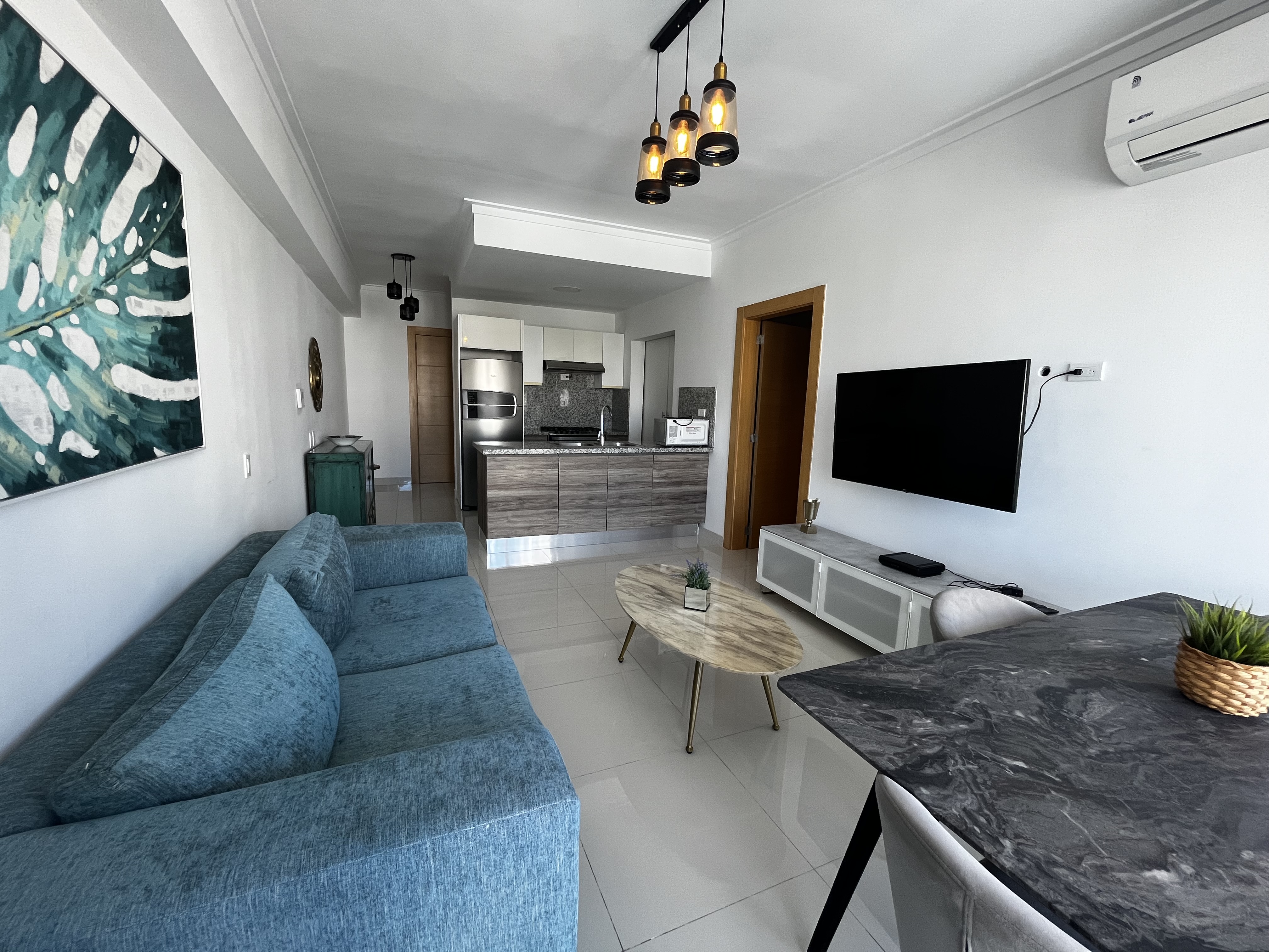 apartamentos - Apartamento Alquiler Piantini UNA Habitación  4