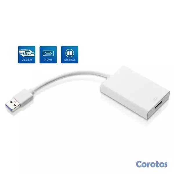 otros electronicos - ADAPTADOR DE USB 3.0 A HDMI - 1080P - AGILER (AGI-1245) 3
